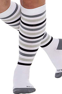 15 - 20 mmHg knee high wide calf womens compression socks