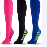 high performing 20-30 mmHg athletic socks