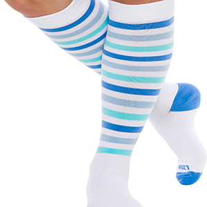 20 to 30 mmHg knee highs support wear