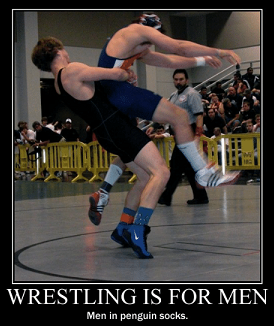 funny meme about wrestling