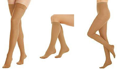 light brown Compression hosiery