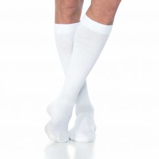 Compressions socks helps considerably when relieving the swelling in the ankle.