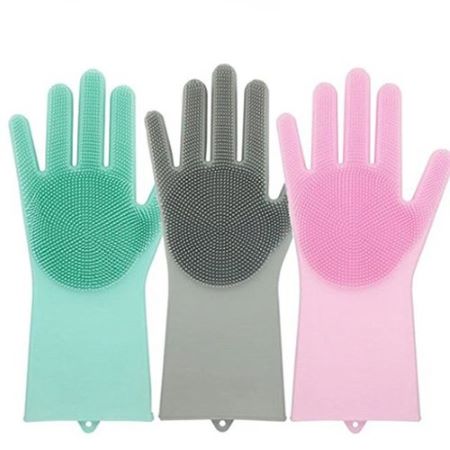 Dishwashing gloves help