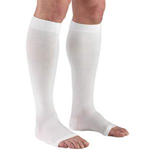 Image showing Knee-High Open Toe T.e.d. Socks