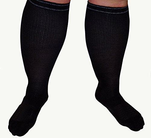 Men's Wide Calf Compression Socks