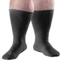 Lipedema Patient in Extra large Compression Socks