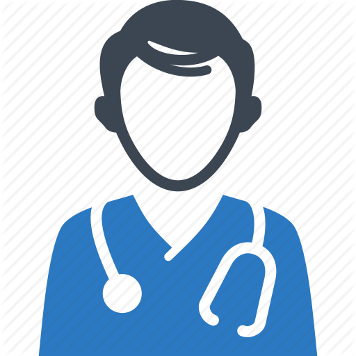 Graphic of doctor in lab coat