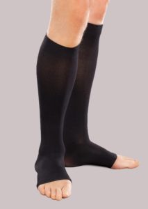 Moderate Support Toeless Knee High Compression Socks