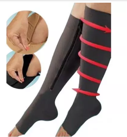 Open Toe Compression Socks For Women