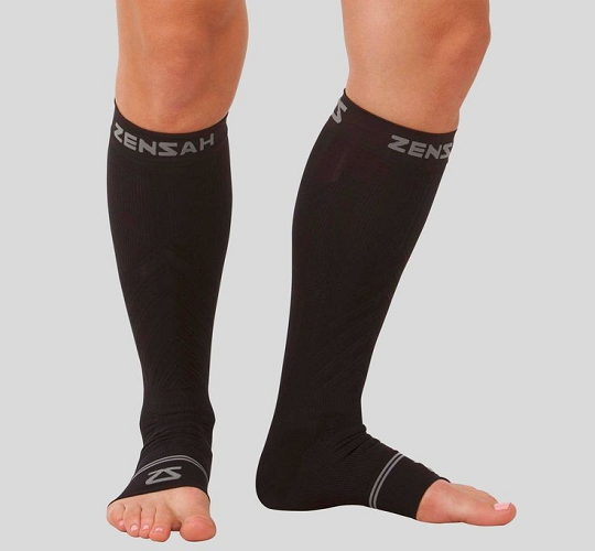 Open Toe Support Hose Suitable for Men