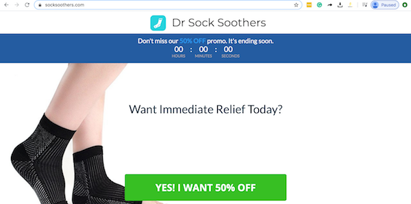 Website of Dr Sock Soothers
