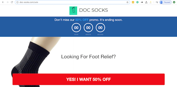 Website of Doc Socks