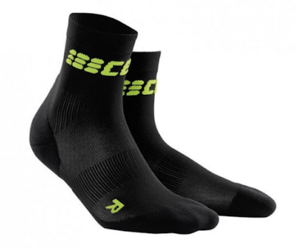 Black ankle support socks