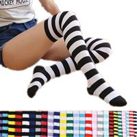 striped neat compression stockings
