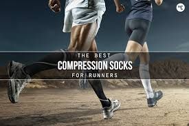 thigh high compression socks for runners