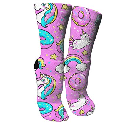 Unicorn Compression Fun Socks for Girls