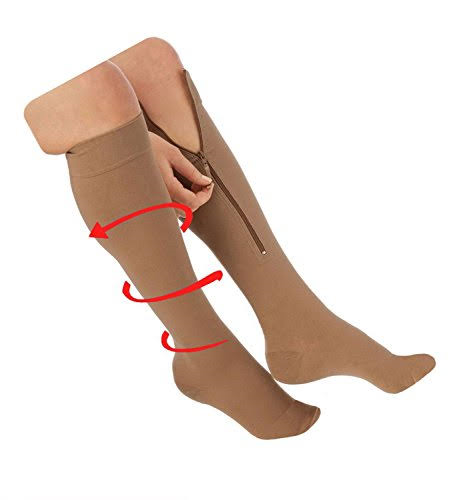 How zip-up compression socks improve circulation