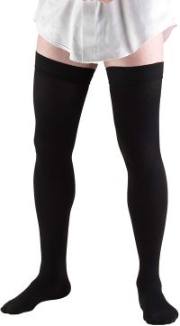 thigh-high compression socks