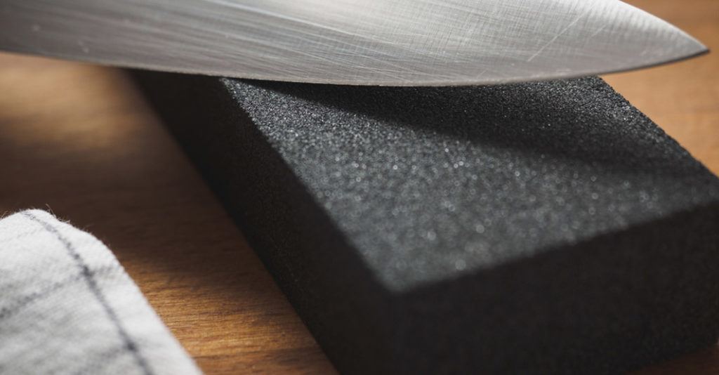 cleaning your sharpening stone