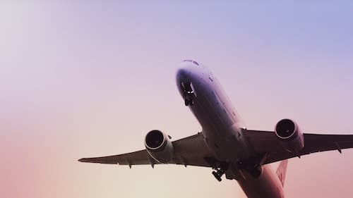 Image showing an airplane on flight