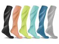 Various colored socks from ComproGear.