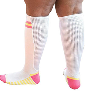 cute 20 mmhg to 30 mmhg knee highs wear