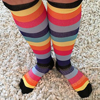 cute Wide calves compression socks and compression stockings