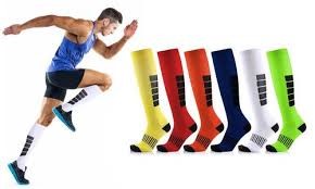 Variety of compression stockings for sportsmen