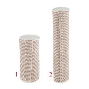 rolled up elastic compression bandages