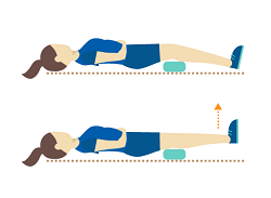 elevation of body to increase blood flow