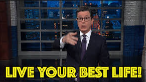funny meme about living your best life.