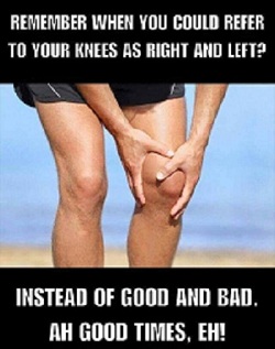 funny meme about leg pain