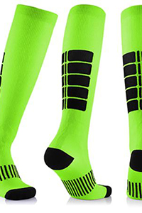 green unisex anti-fatigue compression-legwear