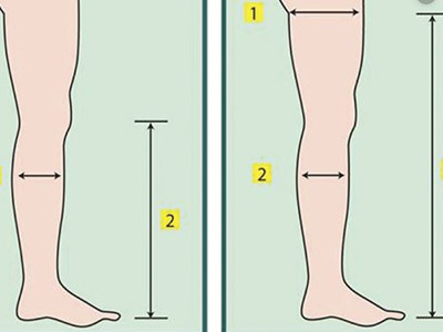 how to measure for medium tall and larger tall support hosiery