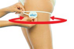 how to measure for tall high hosiery