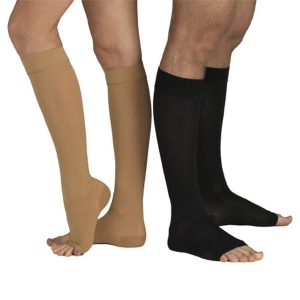 image showing two different styles of hosiery