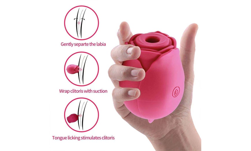 Instructions for Using the Rose Sex Toy Clit Suction Version With Vibrator Inside