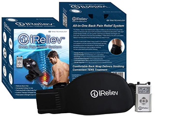 iReliev Tens Unit All in One Pain Relief system