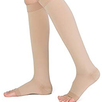 knee high compression socks type