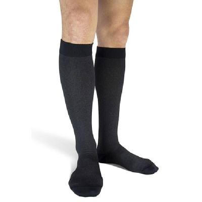 Black color type of above-knee hose for men