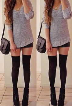 knee-high compression socks and thigh-high compression socks