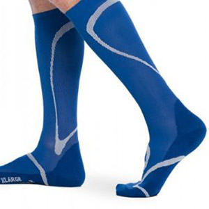 large tall fashionable men's compression socks