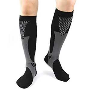 made to measure 30 to 40 mmHg, 20 to 30 mmHg, or 15 to 20 mmHg knee high men's compression socks