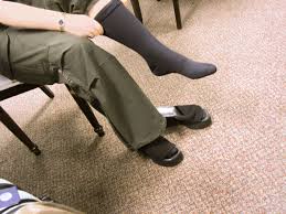 A person sitting on the chair