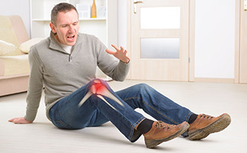 Man Having Knee Pain