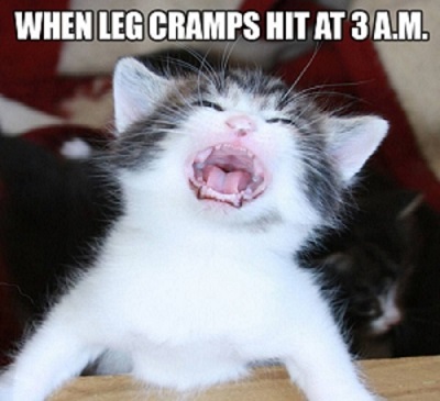 leg cramps at 3am
