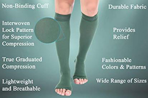 Open Toe vs. Closed Toe Compression Stockings