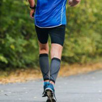 running compression socks relieve fatigue