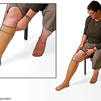 be in a sitting position