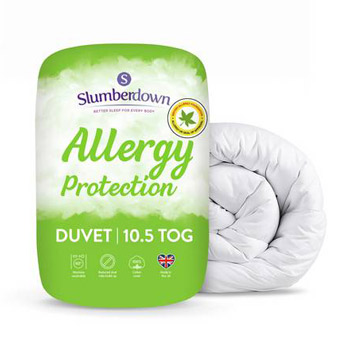 Our pick for the best value and best allergic protection duvet is the Allergy Protection Duvet by Slumberdown.